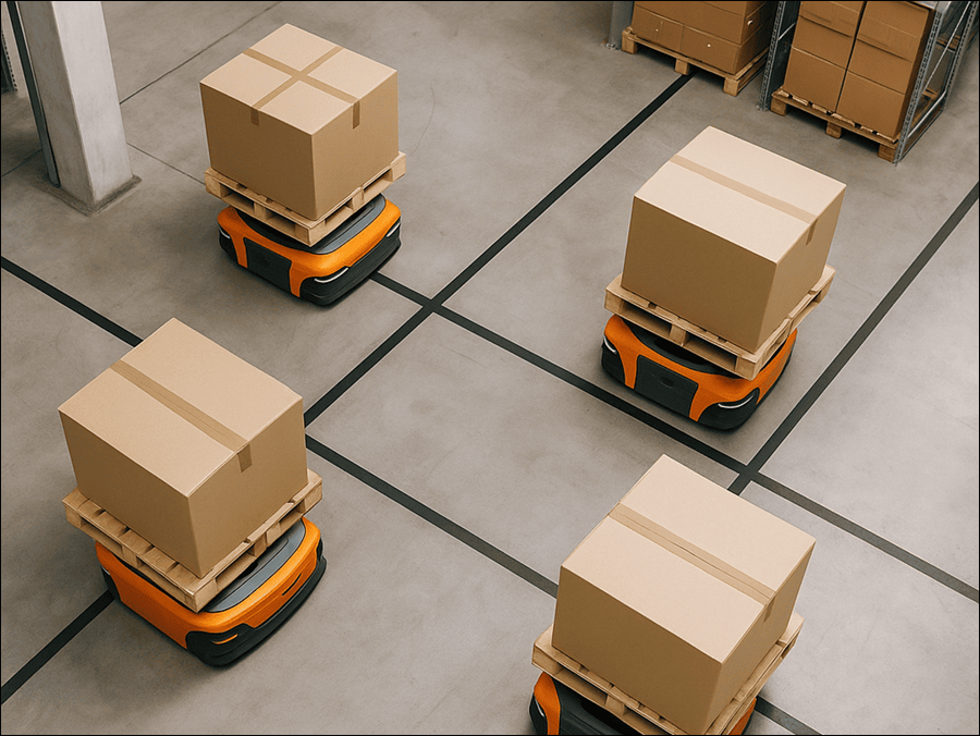 As People Disappear, Autonomous Robots Take Over 8 Amr-Transporting-Heavy-Loads