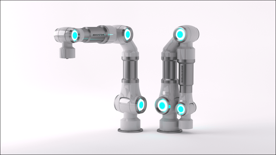 Why Do We Custom Design Robot Gearboxs? 6 Cycloid_Reducer_Robot_Joint_Model