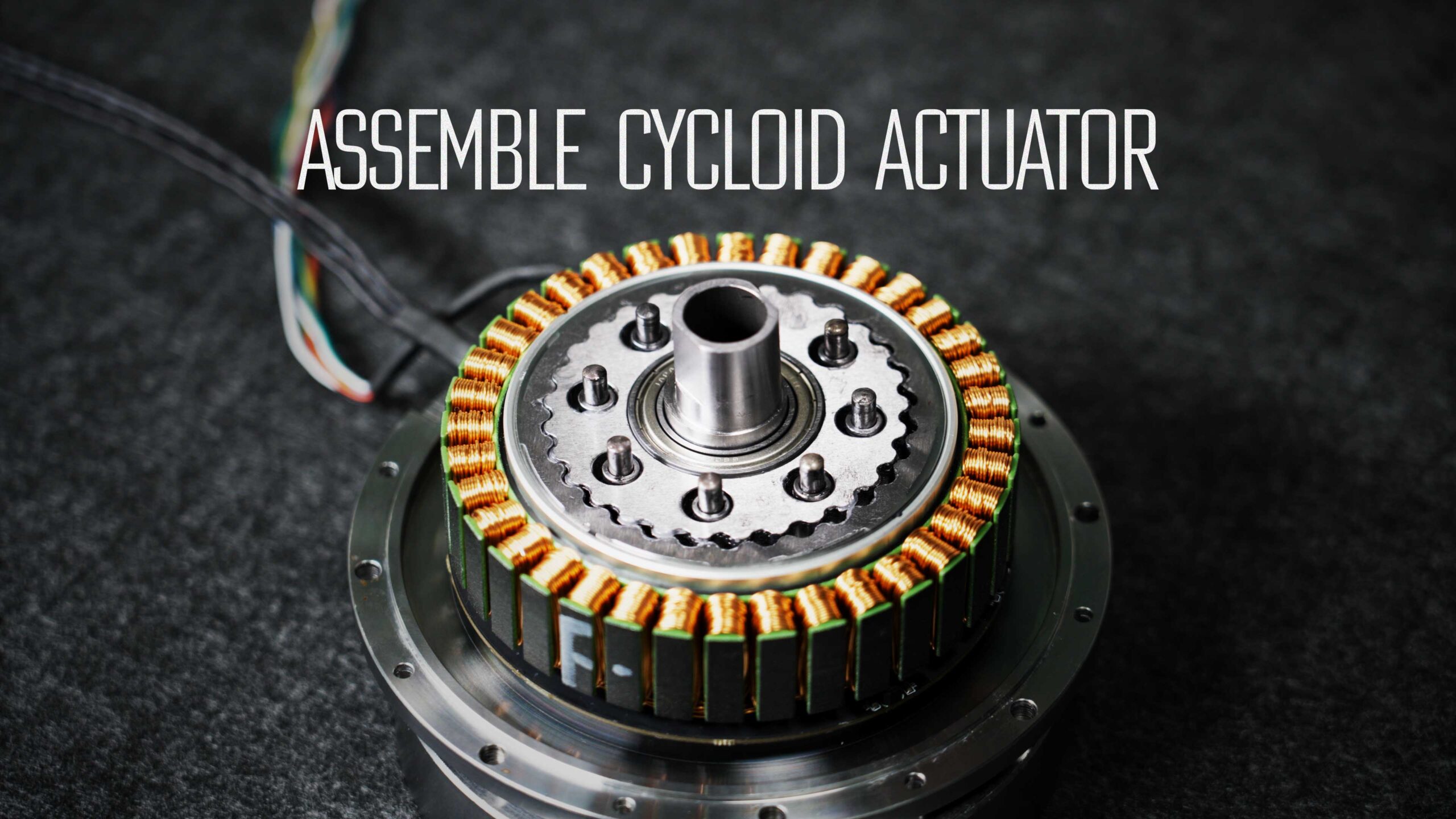 Cycloidal Drive Actuator