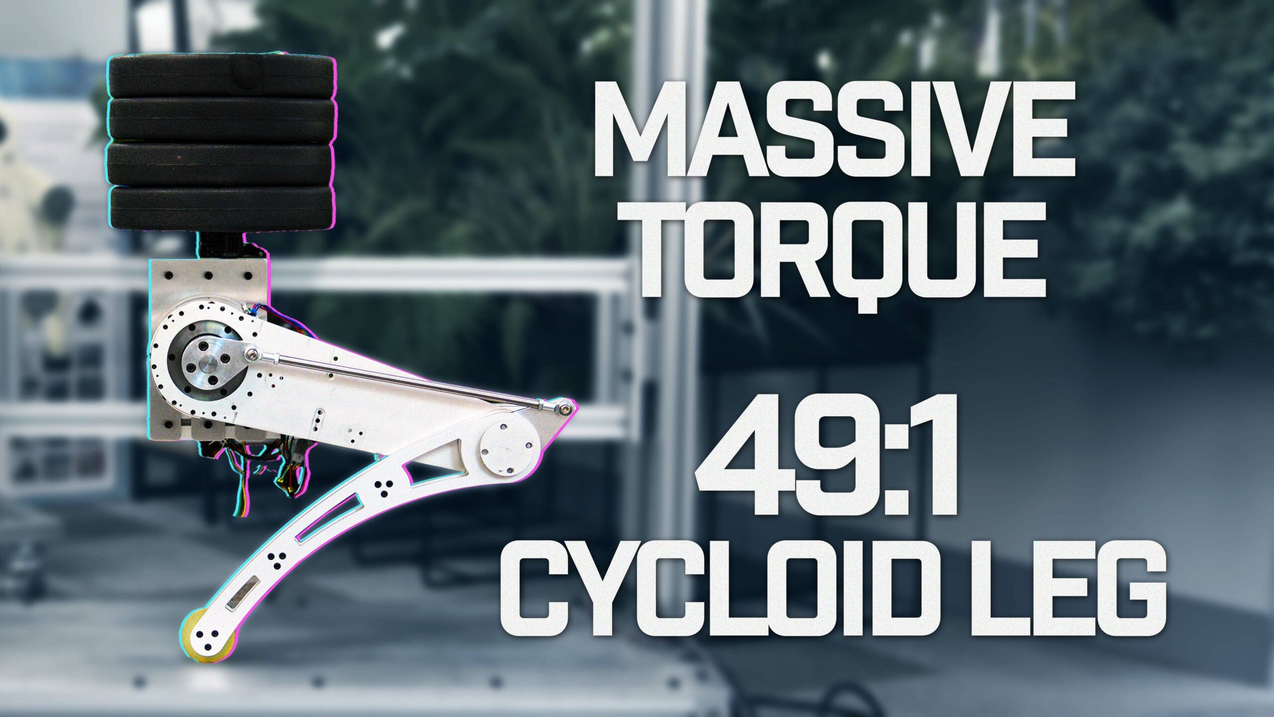 49-1 Cycloidal Robot Leg