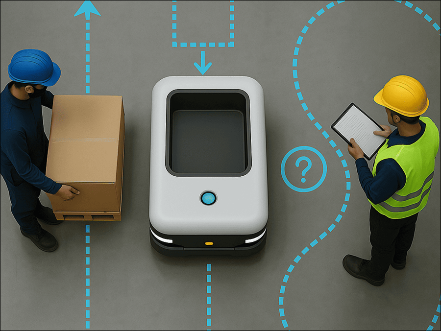 As People Disappear, Autonomous Robots Take Over 2 Agv-Robot